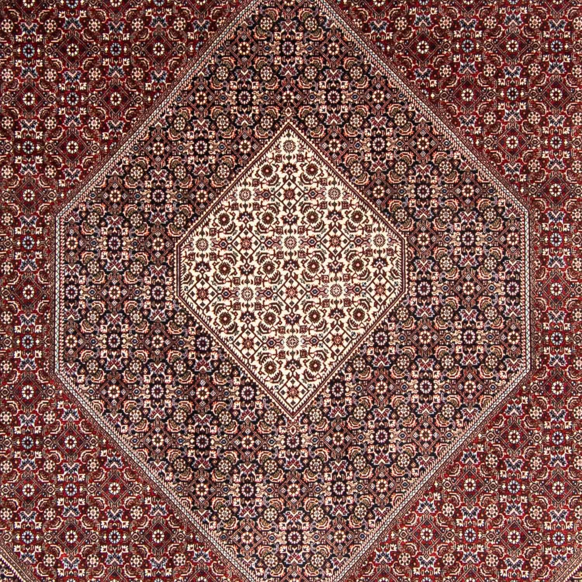 Perzisch tapijt - Bijar - 350 x 251 cm - donkerrood