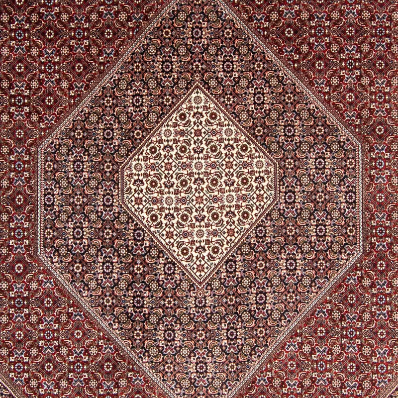 Perzisch tapijt - Bijar - 350 x 251 cm - donkerrood