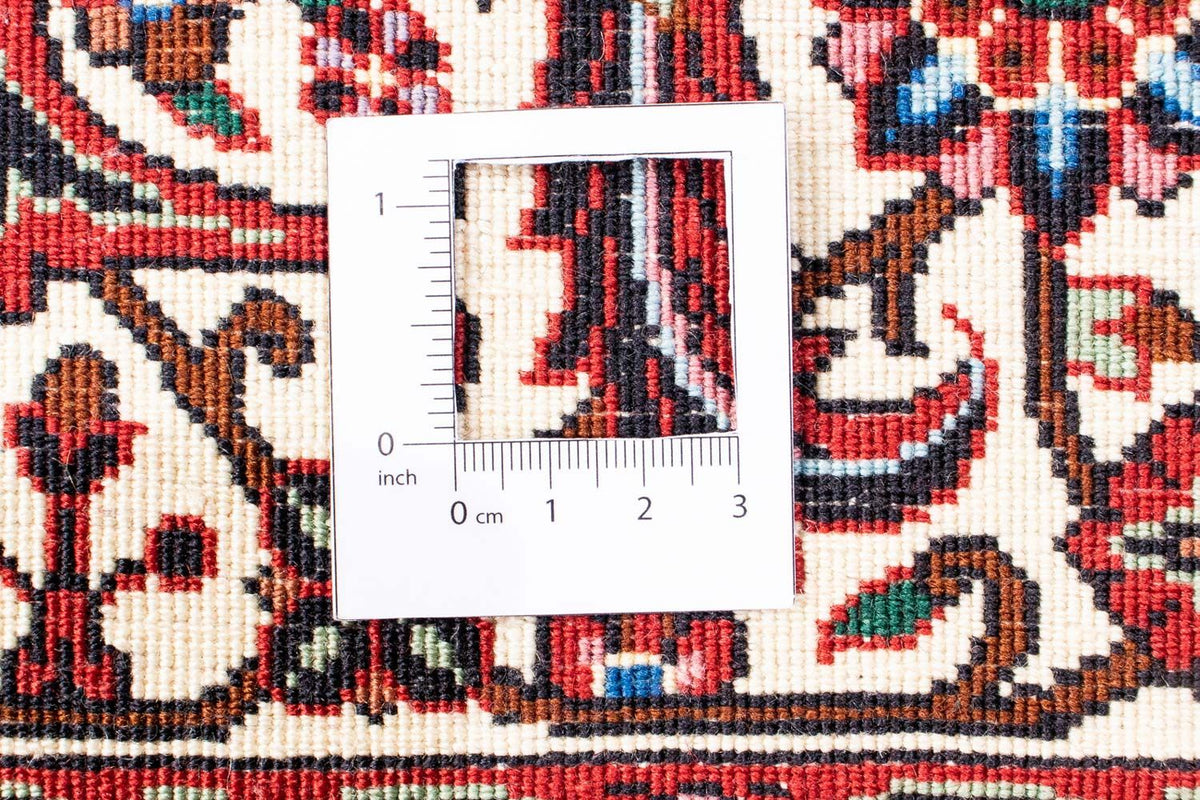 Perzisch tapijt - Bijar - 350 x 251 cm - donkerrood