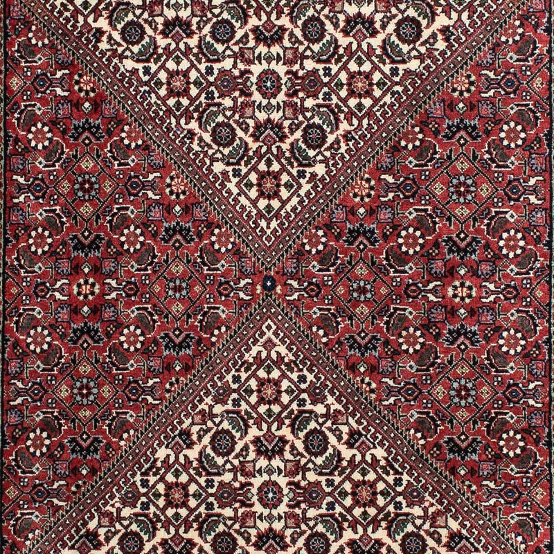 Loper Perzisch tapijt - Bijar - 210 x 87 cm - rood