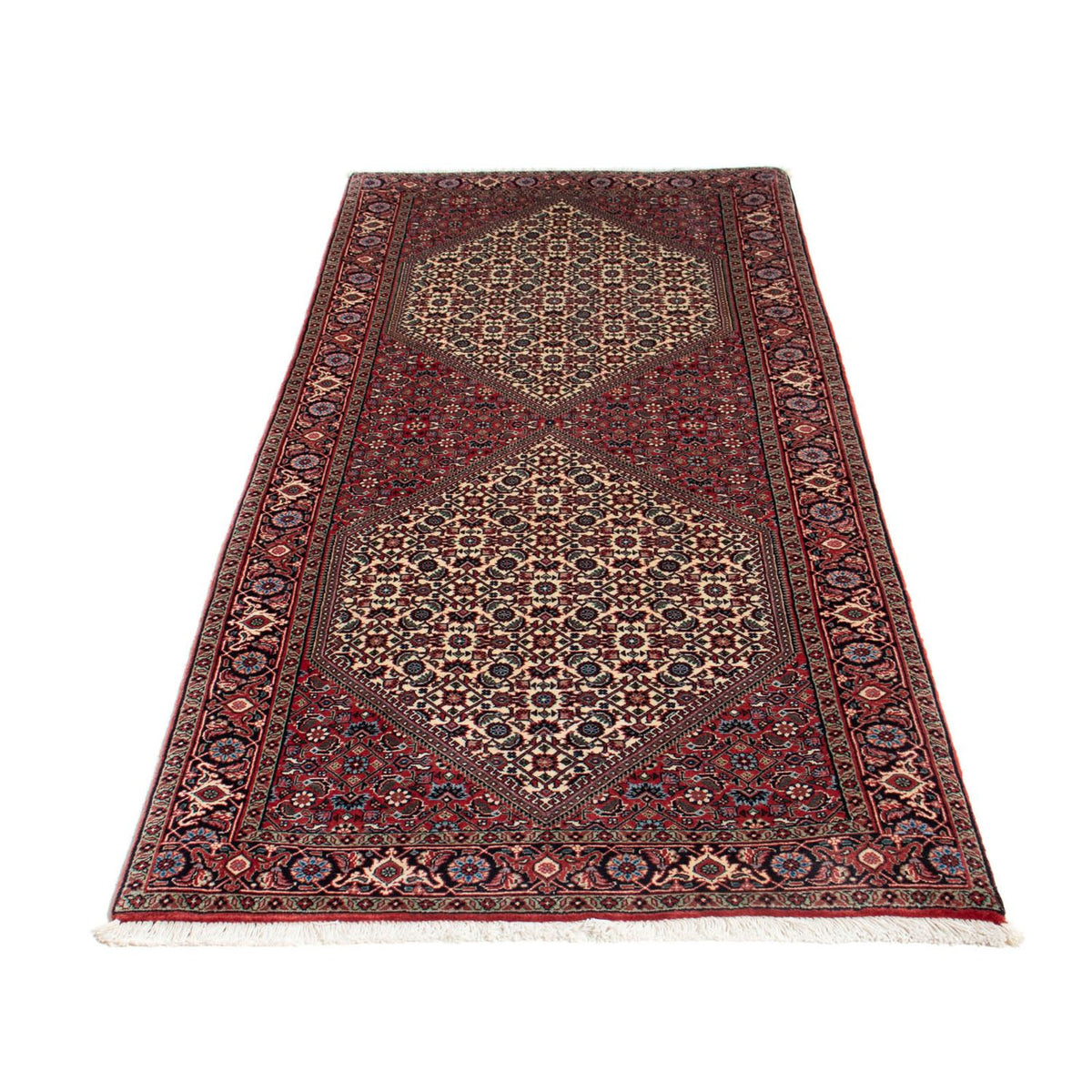 Loper Perzisch tapijt - Bijar - 210 x 87 cm - rood