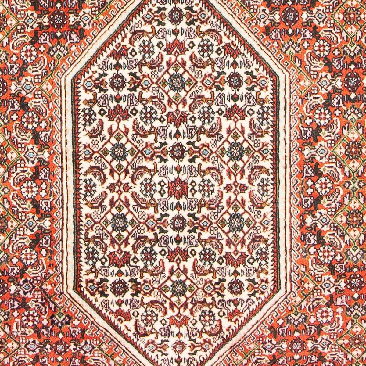 Perzisch tapijt - Bijar - 180 x 110 cm - beige