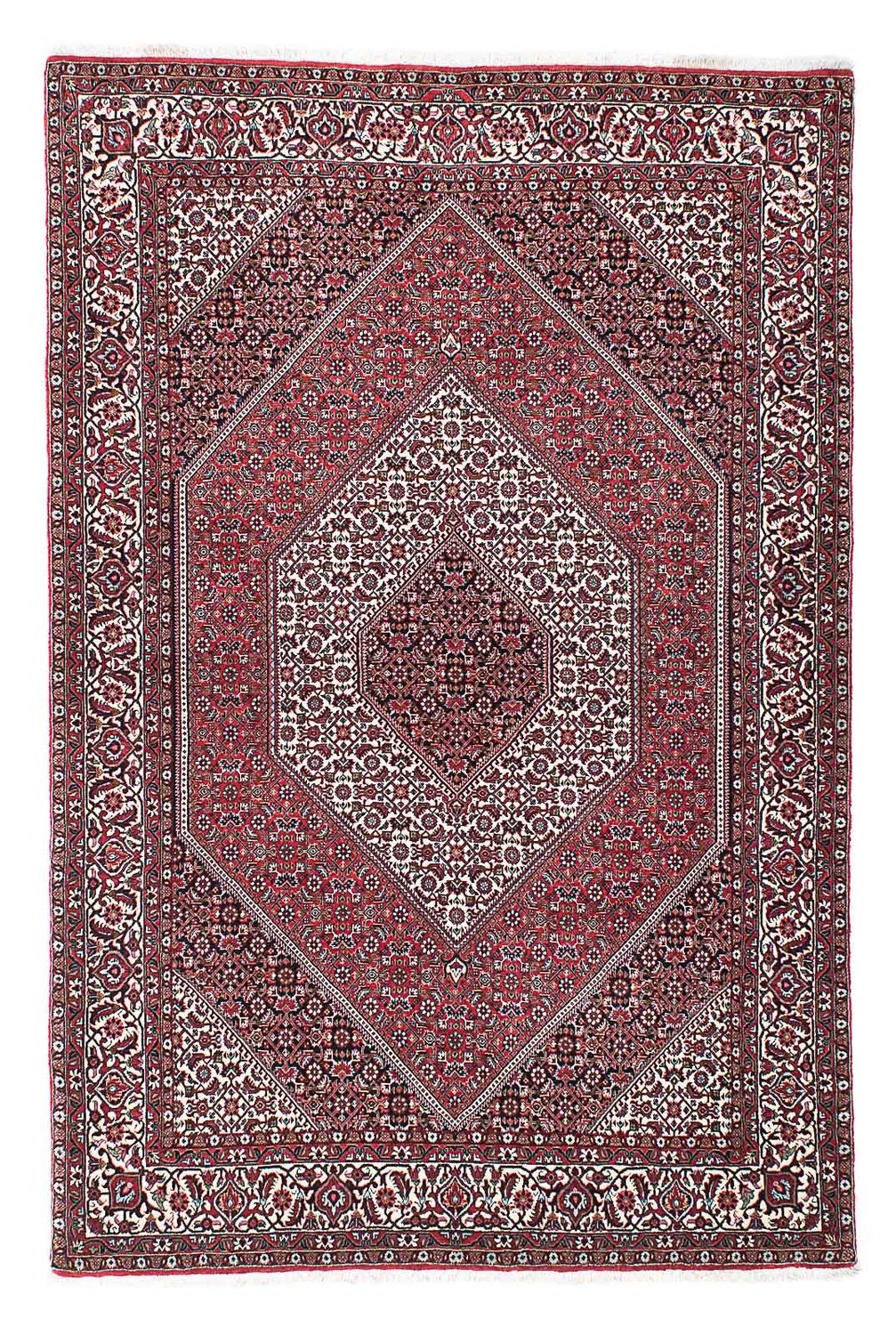 Perzisch tapijt - Bijar - 220 x 142 cm - rood