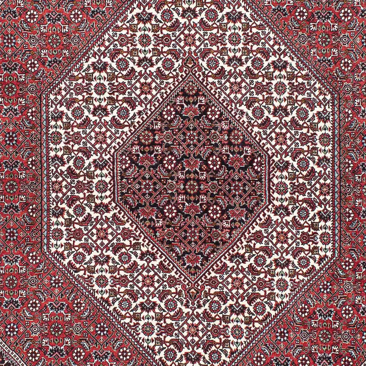 Perzisch tapijt - Bijar - 220 x 142 cm - rood