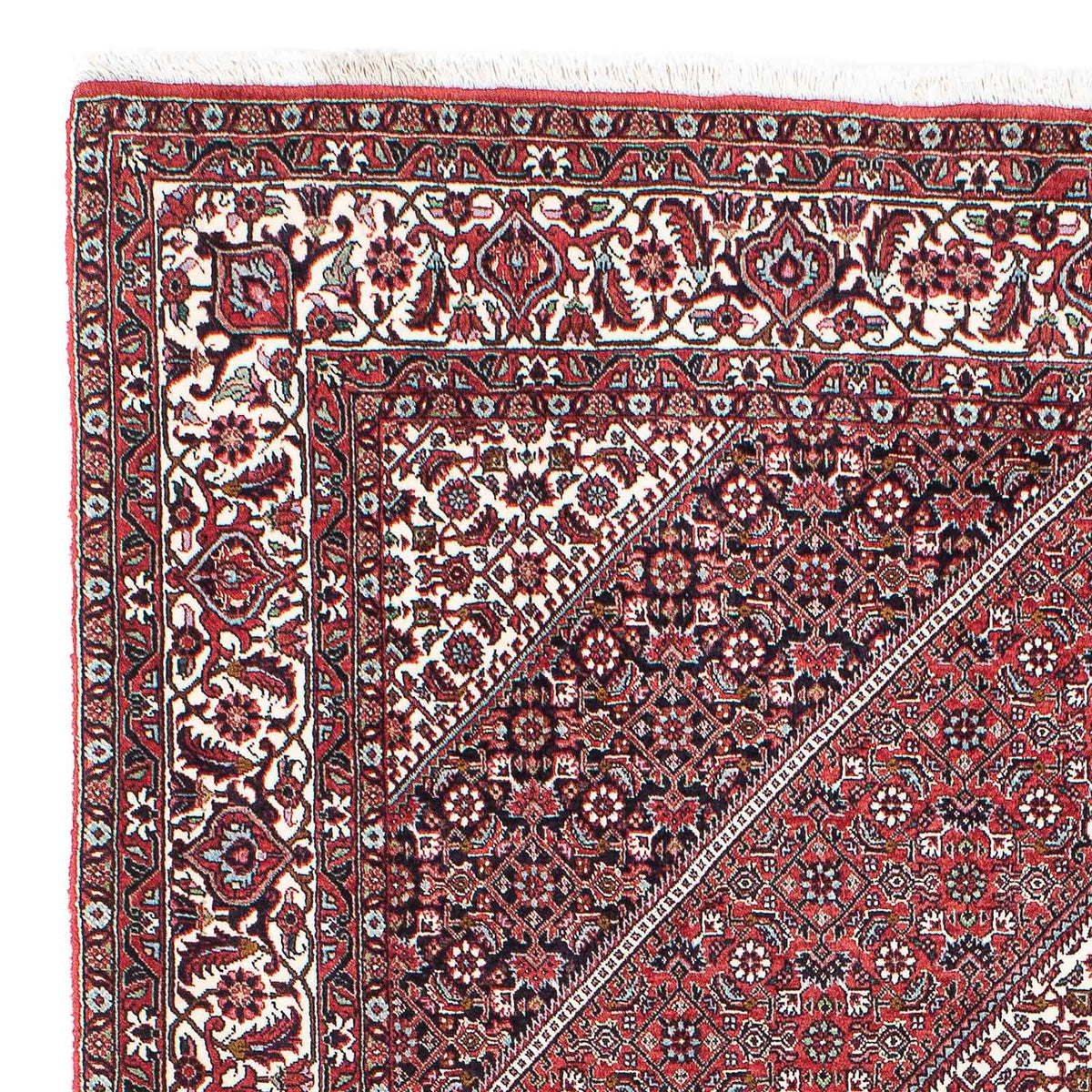Perzisch tapijt - Bijar - 220 x 142 cm - rood