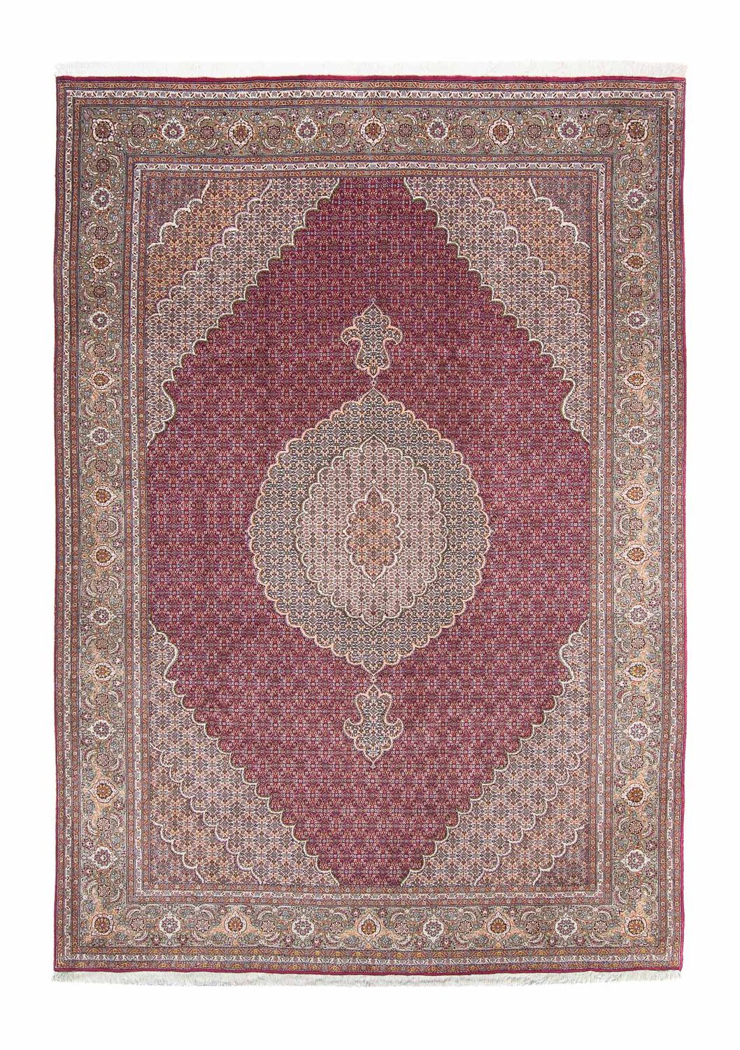 Perzisch tapijt - Tabriz - 295 x 202 cm - rood