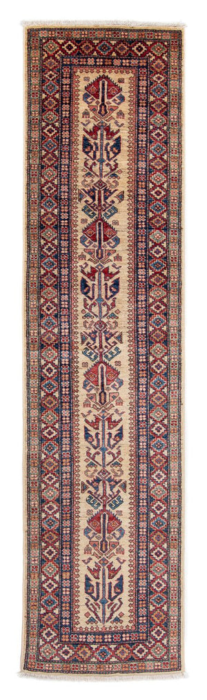 Loper Ziegler Tapijt - Kazak - 309 x 70 cm - veelkleurig