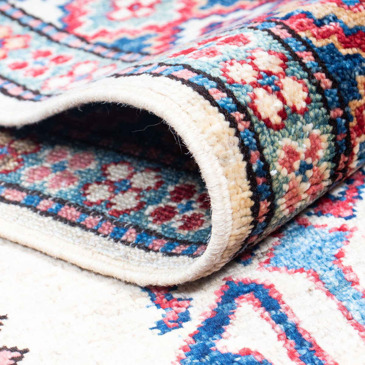 Loper Ziegler Tapijt - Kazak - 309 x 70 cm - veelkleurig