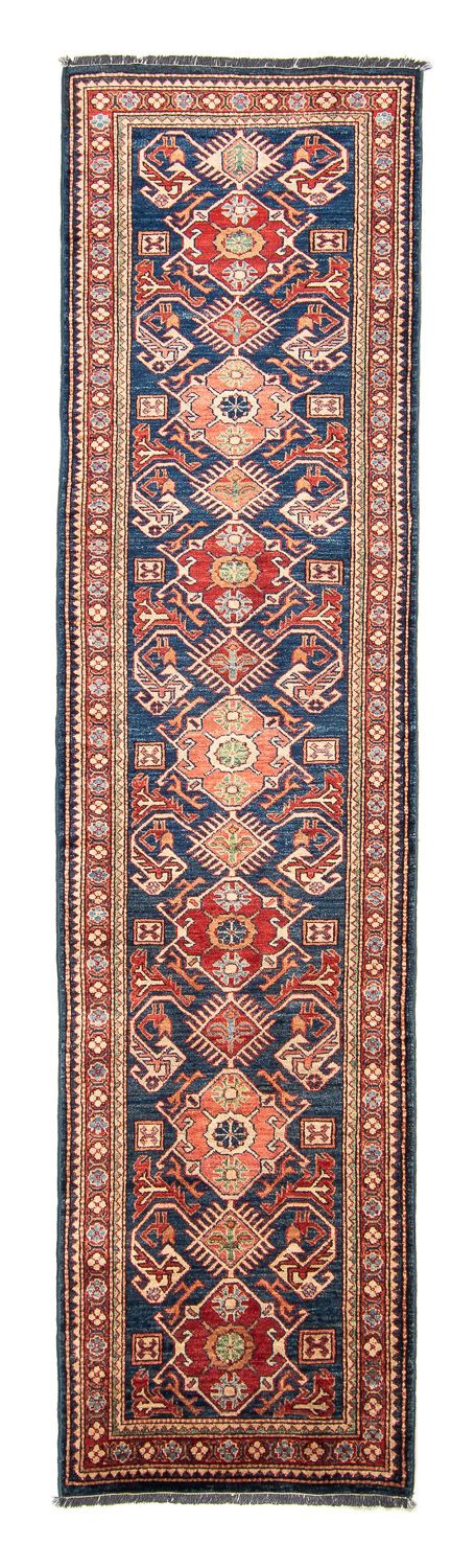 Loper Ziegler Tapijt - Kazak - 298 x 78 cm - blauw