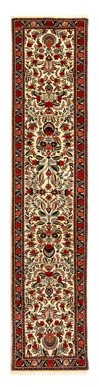 Loper Perzisch tapijt - Bijar - 289 x 57 cm - beige
