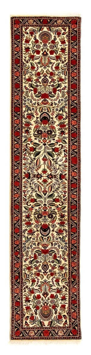 Loper Perzisch tapijt - Bijar - 289 x 57 cm - beige