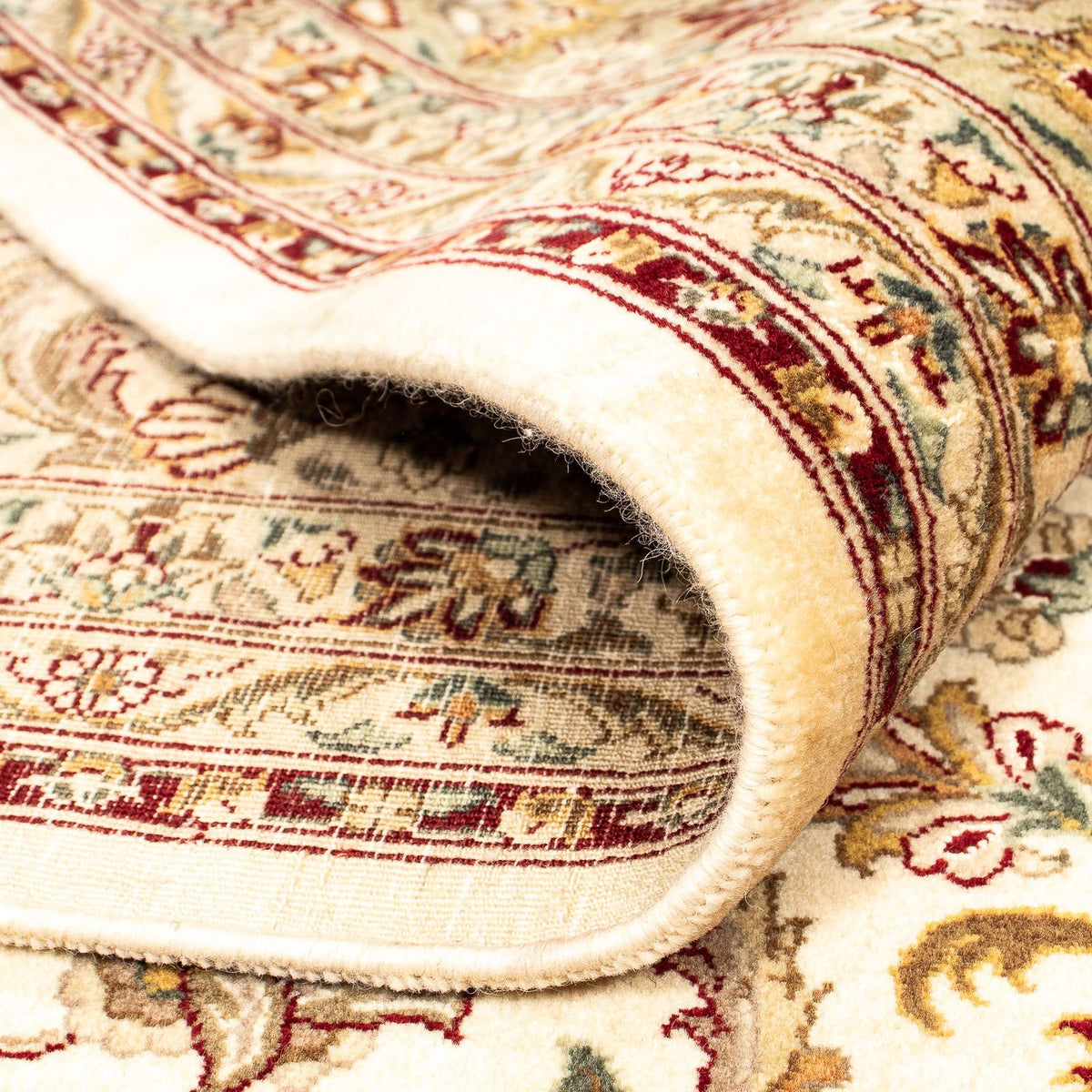 Vintage tapijt - 433 x 306 cm - lichtbruin