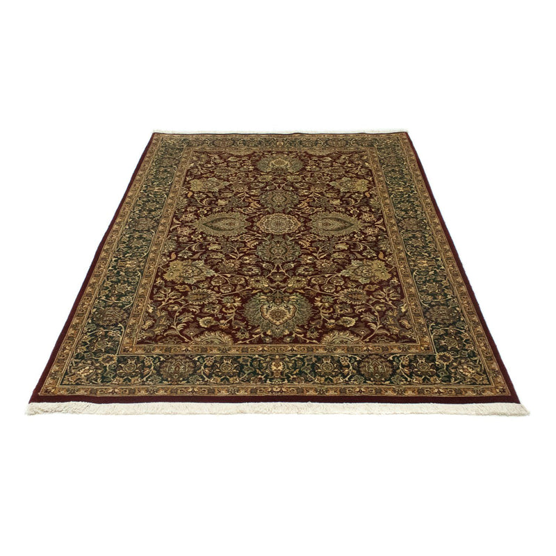 Zijden tapijt - Hereke Silk - Premium - 187 x 125 cm - rood