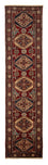 Loper Ziegler Tapijt - Kazak - 302 x 77 cm - donkerrood