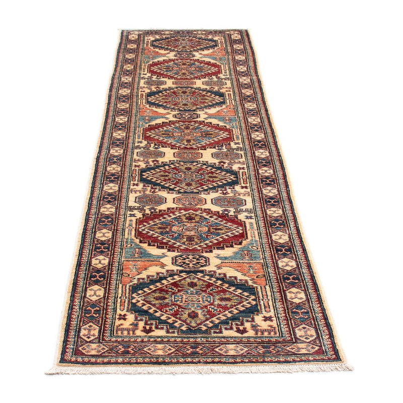 Loper Ziegler Tapijt - Kazak - 290 x 75 cm - veelkleurig