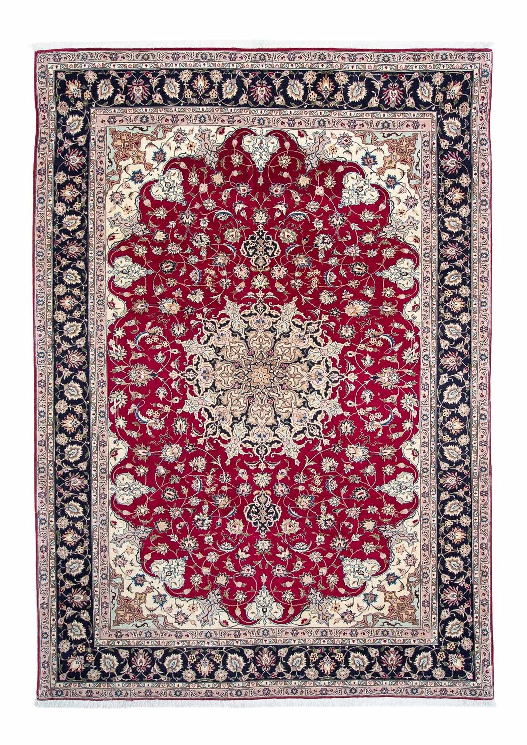 Perzisch tapijt - Tabriz - Royal - 290 x 203 cm - donkerrood