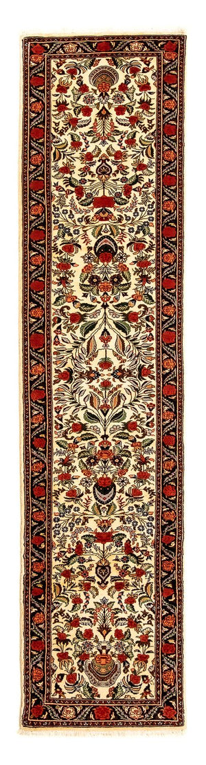 Loper Perzisch tapijt - Bijar - 289 x 56 cm - beige