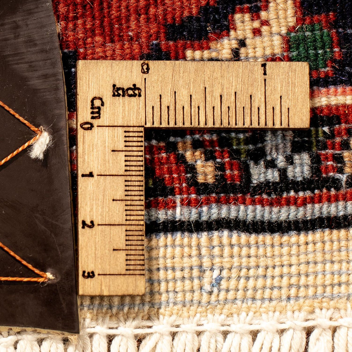 Loper Perzisch tapijt - Bijar - 289 x 56 cm - beige