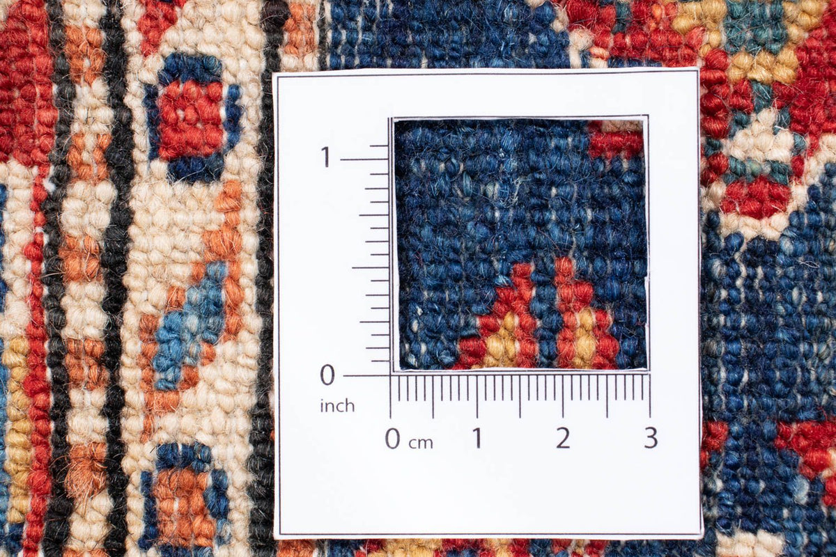 Loper Ziegler Tapijt - Kazak - 258 x 74 cm - donkerblauw