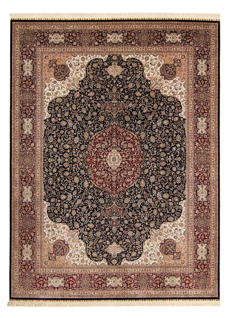Oosters tapijt - Hereke - 370 x 276 cm - donkerrood