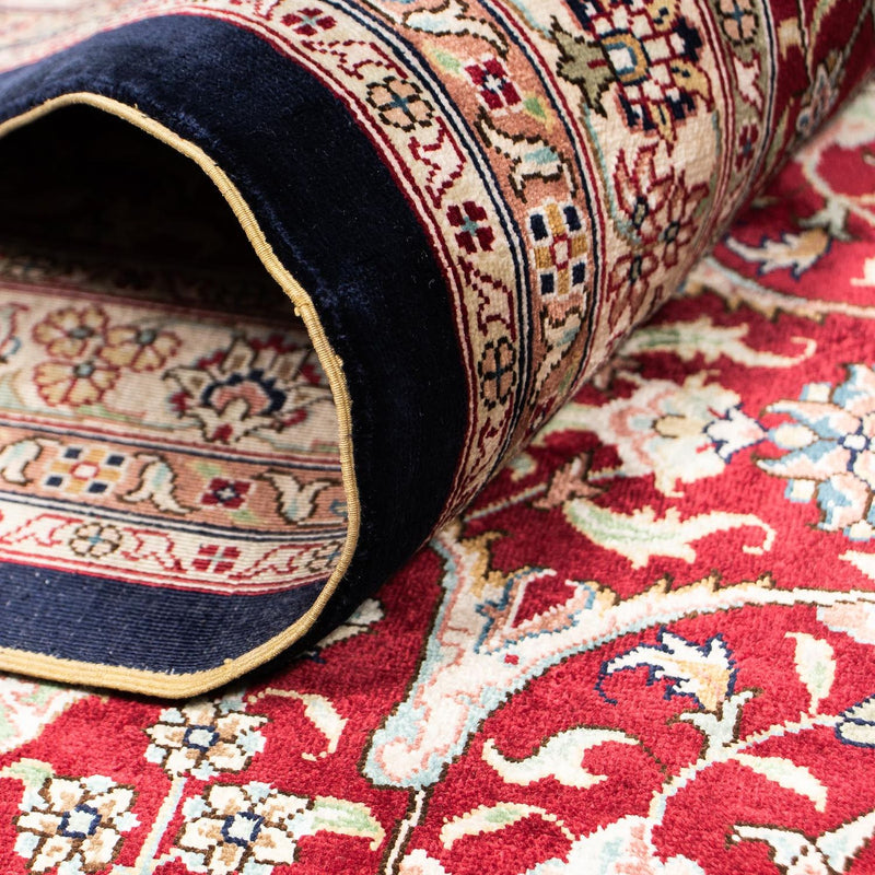 Oosters tapijt - Hereke - 370 x 276 cm - donkerrood