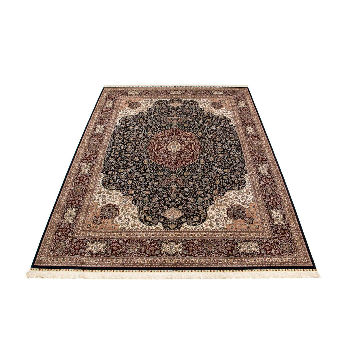 Oosters tapijt - Hereke - 370 x 276 cm - donkerrood