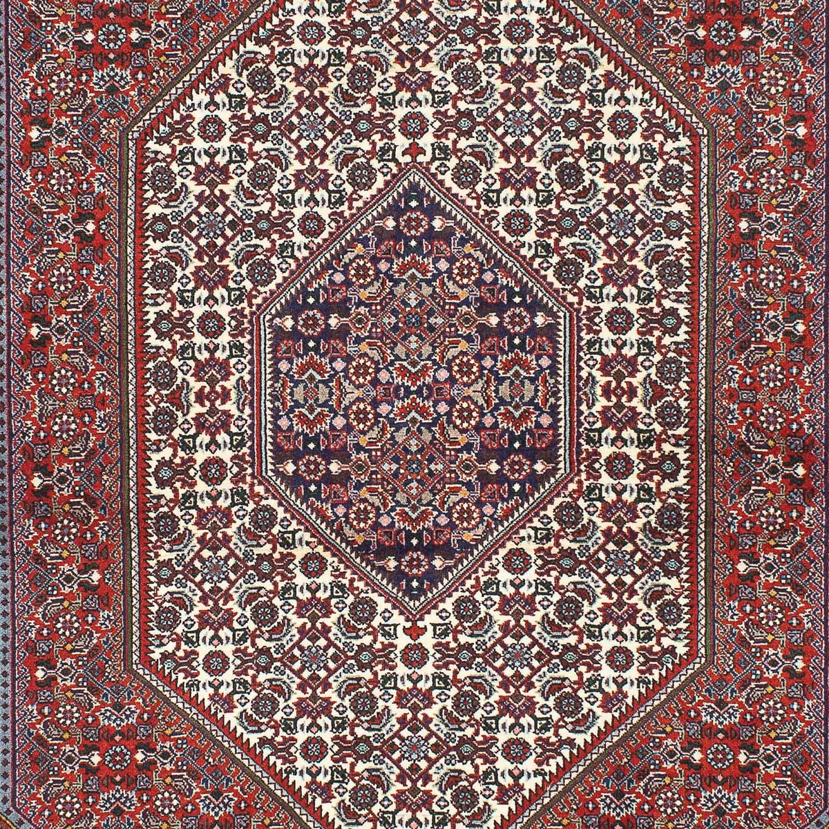 Perzisch tapijt - Bijar - 205 x 138 cm - veelkleurig