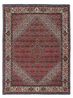 Perzisch tapijt - Bijar - 188 x 140 cm - roest