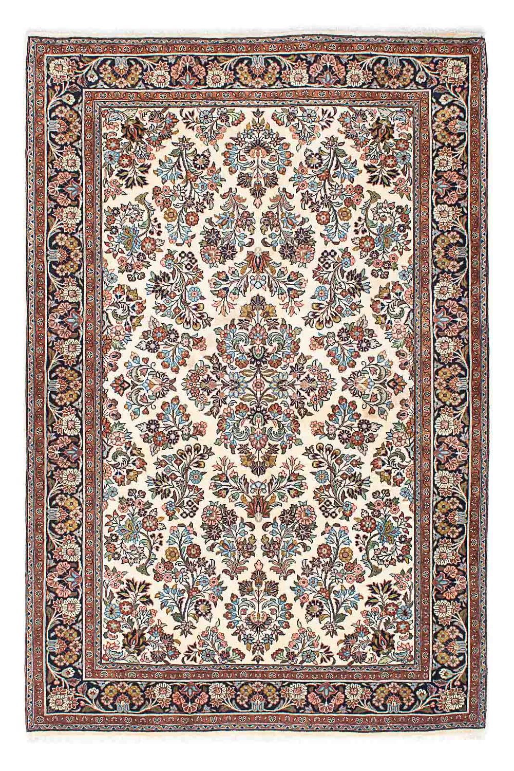 Perzisch tapijt - Bijar - 203 x 138 cm - beige