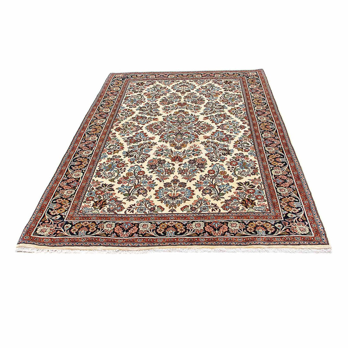 Perzisch tapijt - Bijar - 203 x 138 cm - beige