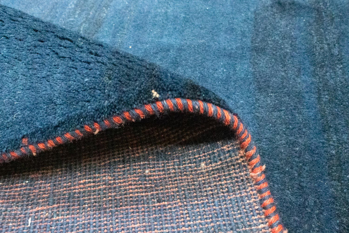 Gabbeh tapijt - Perzisch vierkant  - 295 x 278 cm - donkerblauw