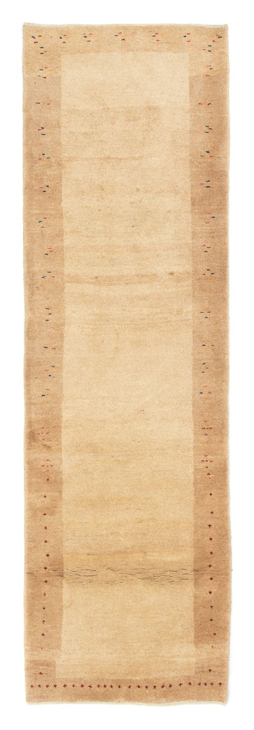 Loper Gabbeh tapijt - Perzisch - 298 x 88 cm - beige
