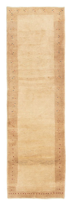 Loper Gabbeh tapijt - Perzisch - 298 x 88 cm - beige