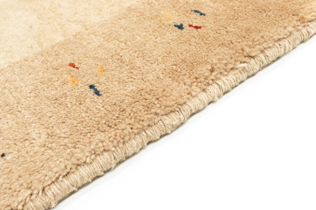 Loper Gabbeh tapijt - Perzisch - 298 x 88 cm - beige
