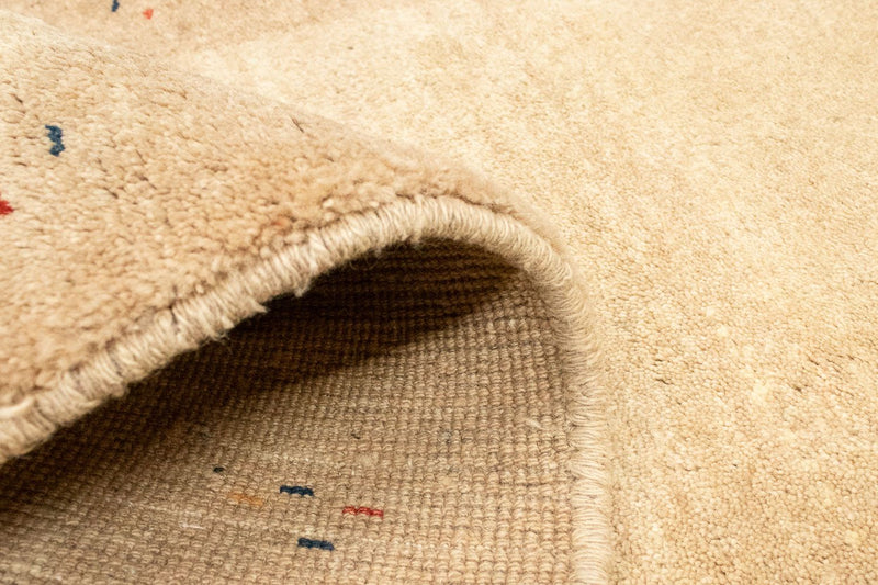 Loper Gabbeh tapijt - Perzisch - 298 x 88 cm - beige