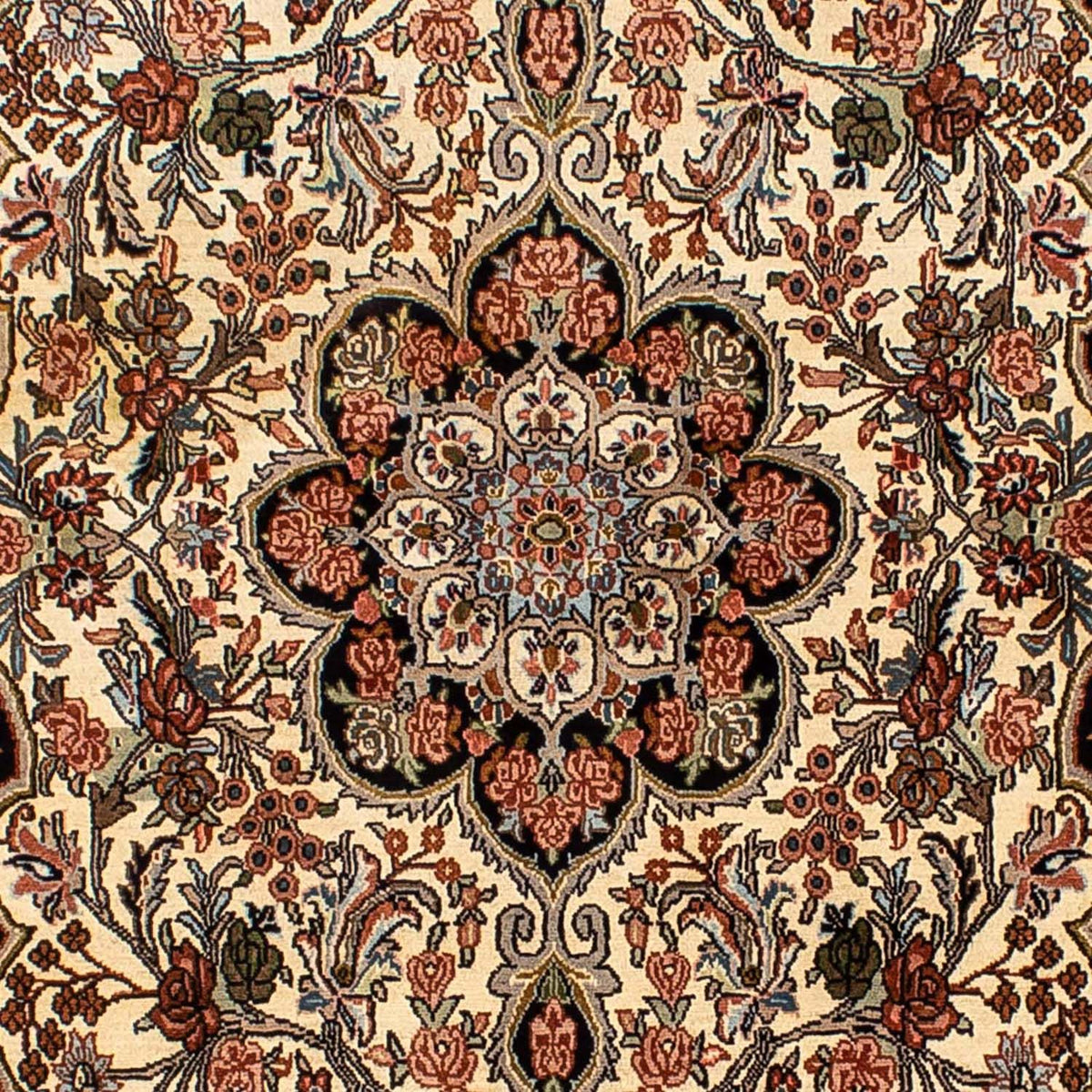 Perzisch tapijt - Bijar - 232 x 137 cm - beige
