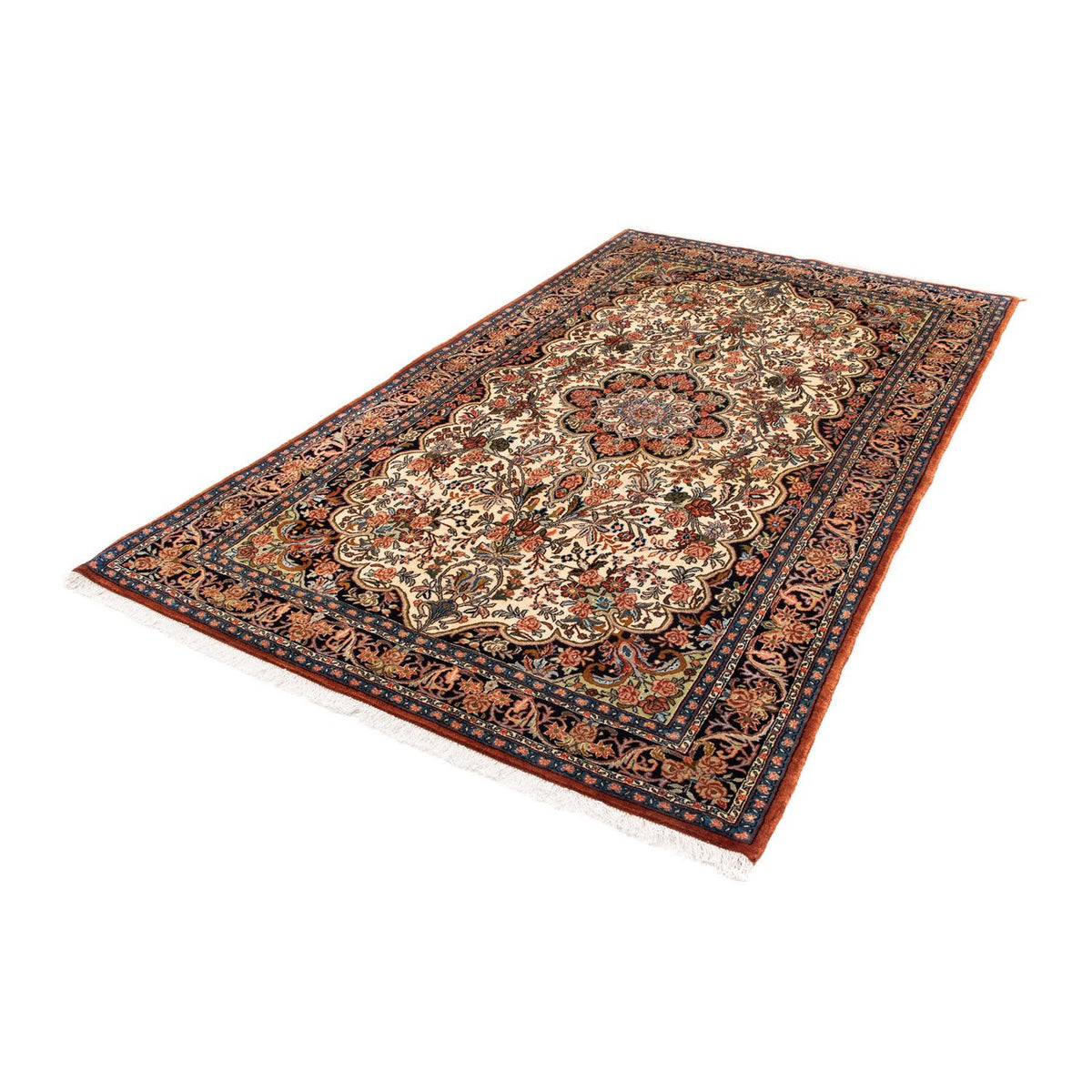 Perzisch tapijt - Bijar - 232 x 137 cm - beige