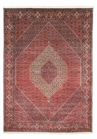 Perzisch tapijt - Bijar - 348 x 252 cm - donkerrood