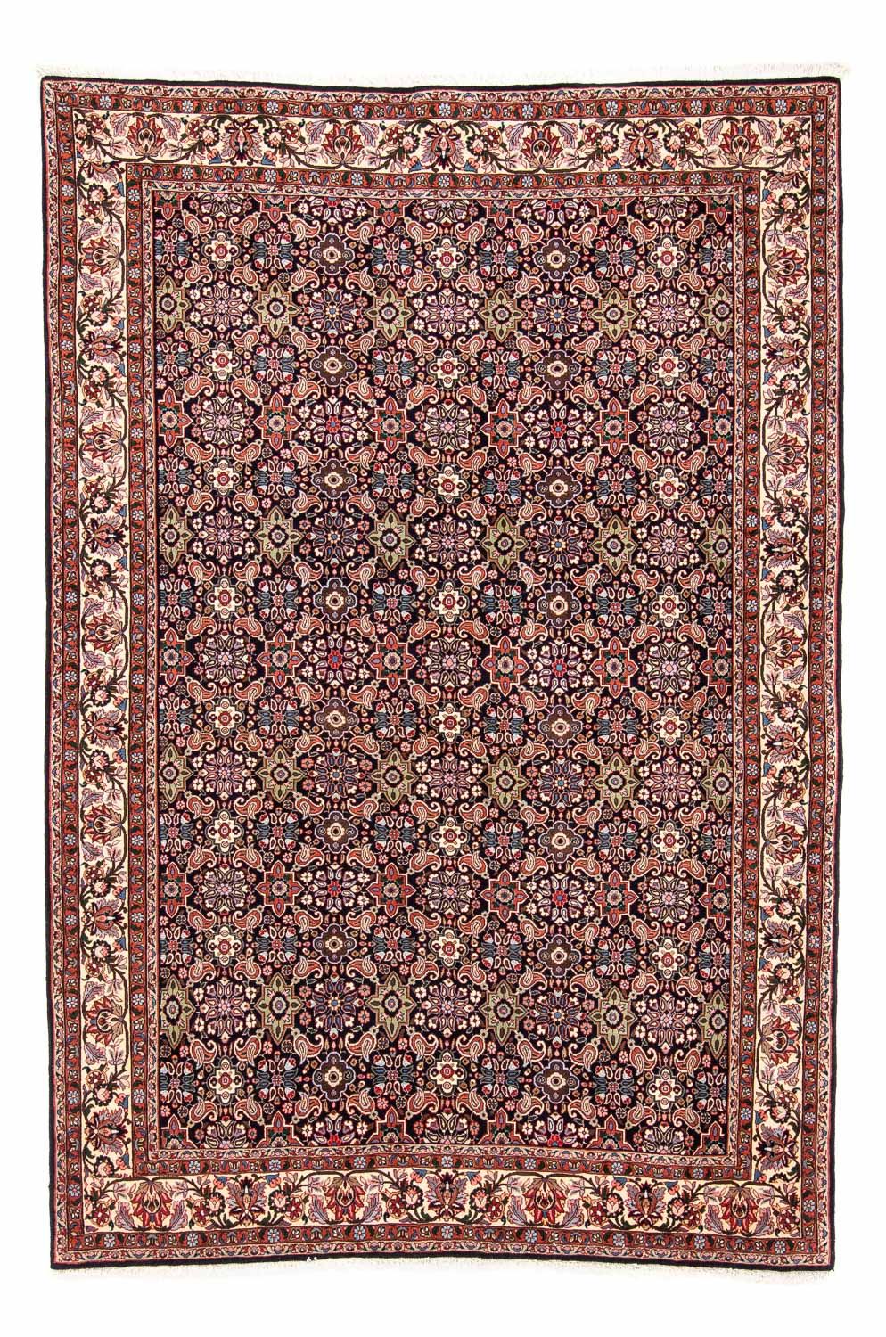 Perzisch tapijt - Bijar - 245 x 165 cm - donkerblauw