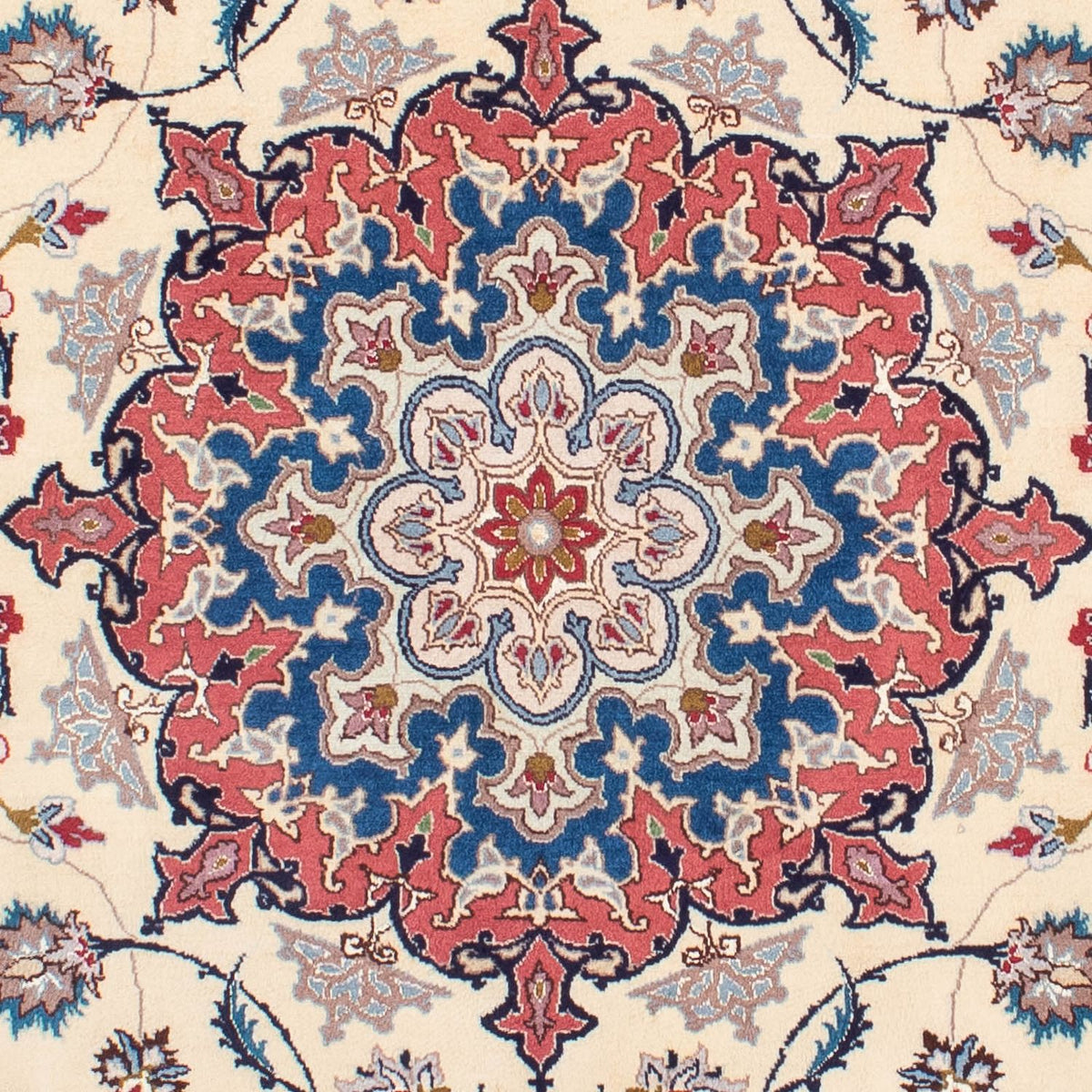 Perzisch tapijt - Tabriz - Royal - 198 x 152 cm - beige