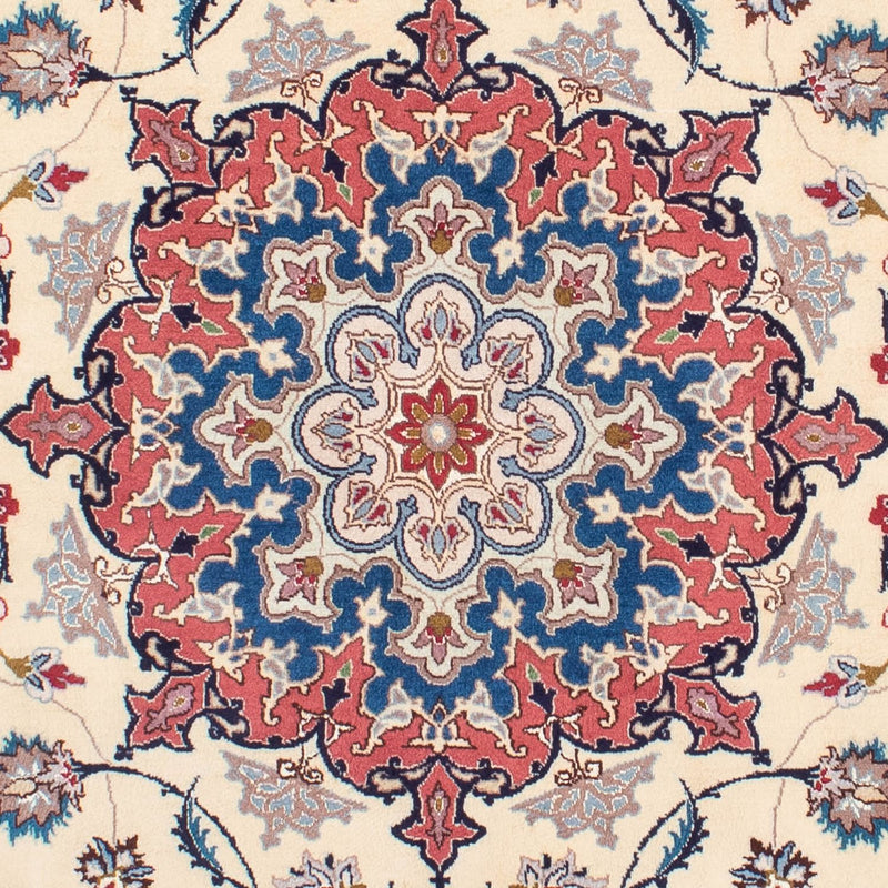 Perzisch tapijt - Tabriz - Royal - 198 x 152 cm - beige