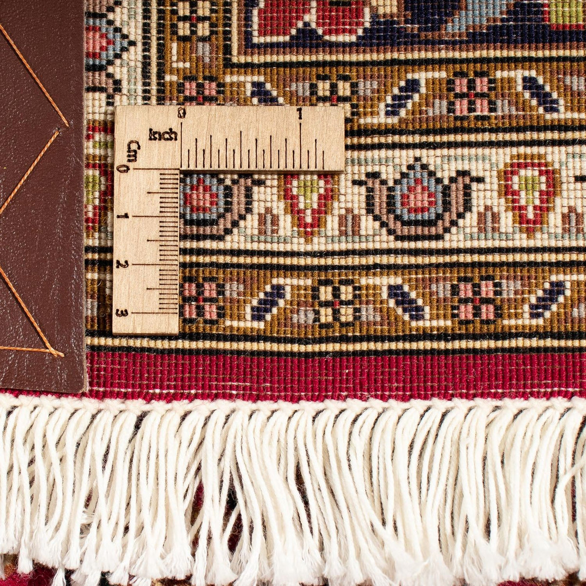 Perzisch tapijt - Tabriz vierkant  - 204 x 201 cm - donkerrood