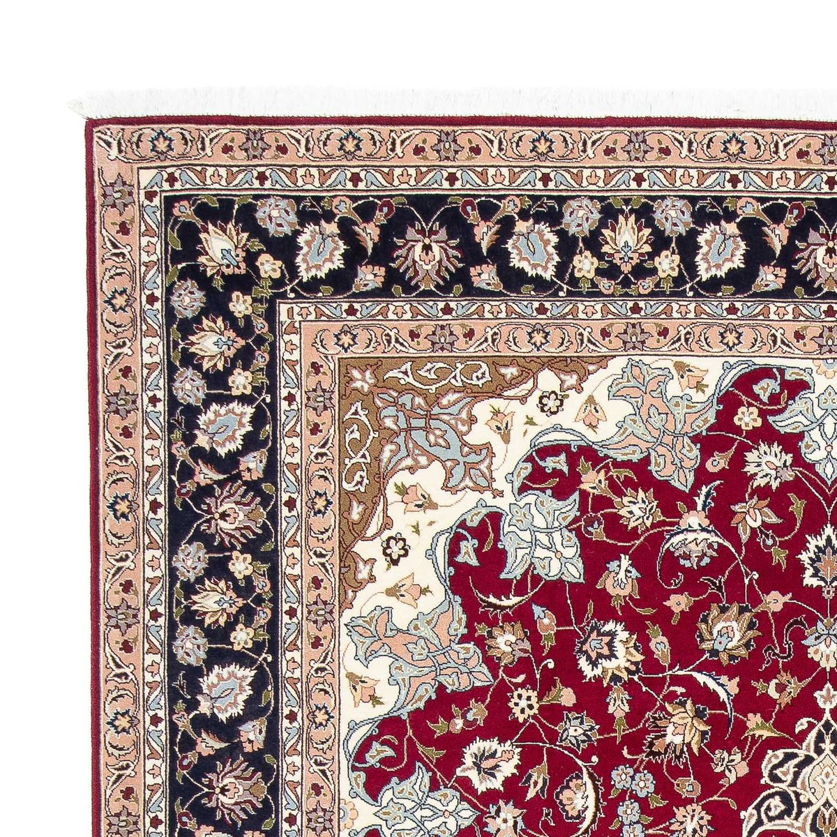Perzisch tapijt - Tabriz - Royal - 293 x 202 cm - donkerrood