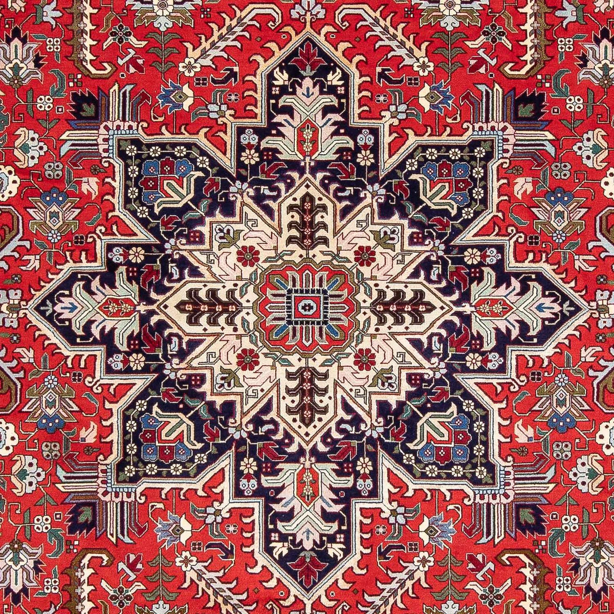Perzisch tapijt - Tabriz - Royal - 302 x 202 cm - rood