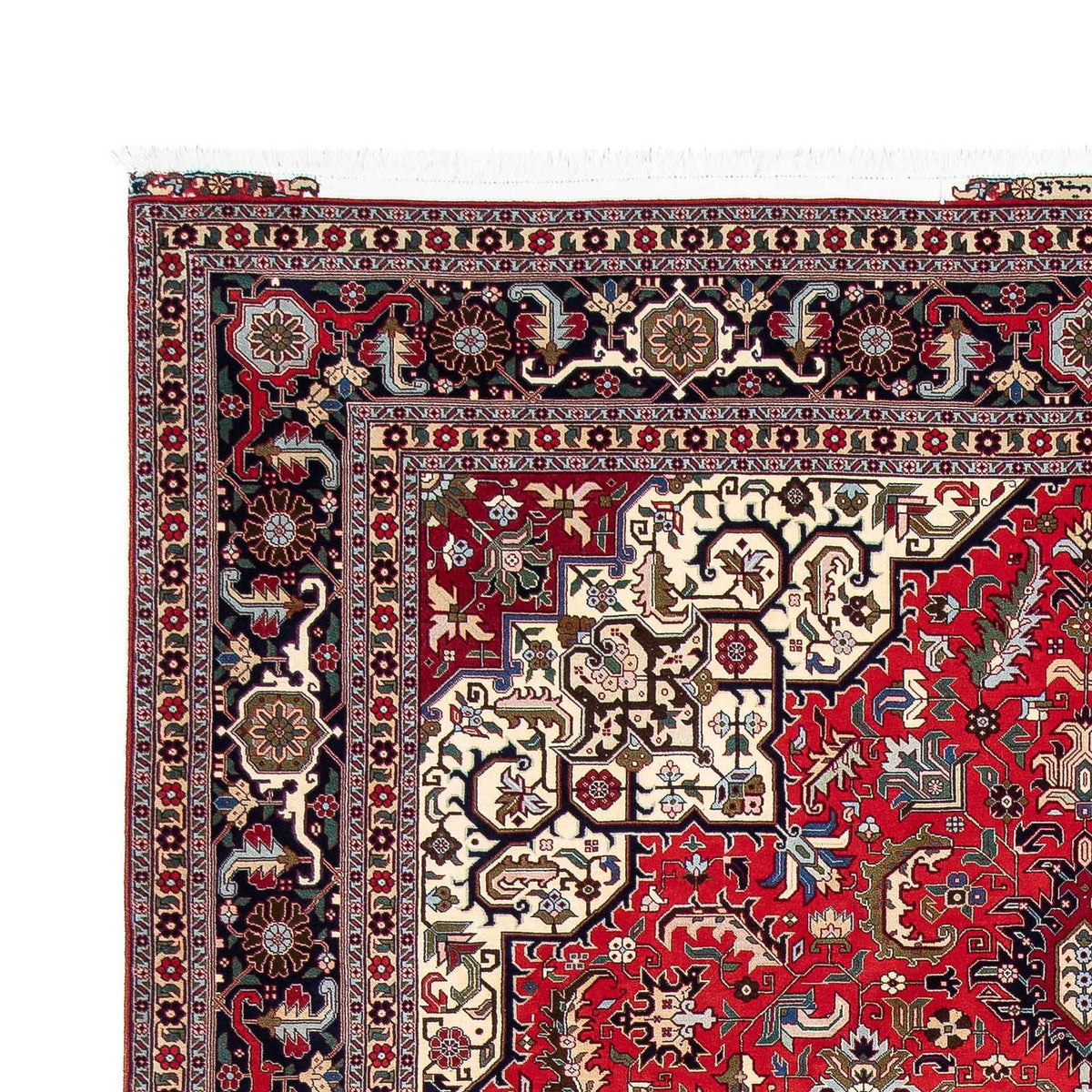 Perzisch tapijt - Tabriz - Royal - 302 x 202 cm - rood