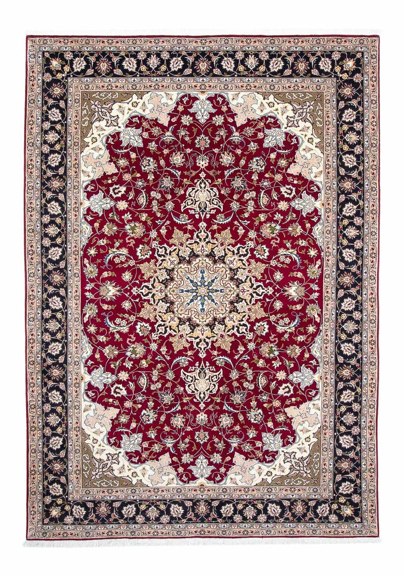 Perzisch tapijt - Tabriz - Royal - 301 x 201 cm - donkerrood