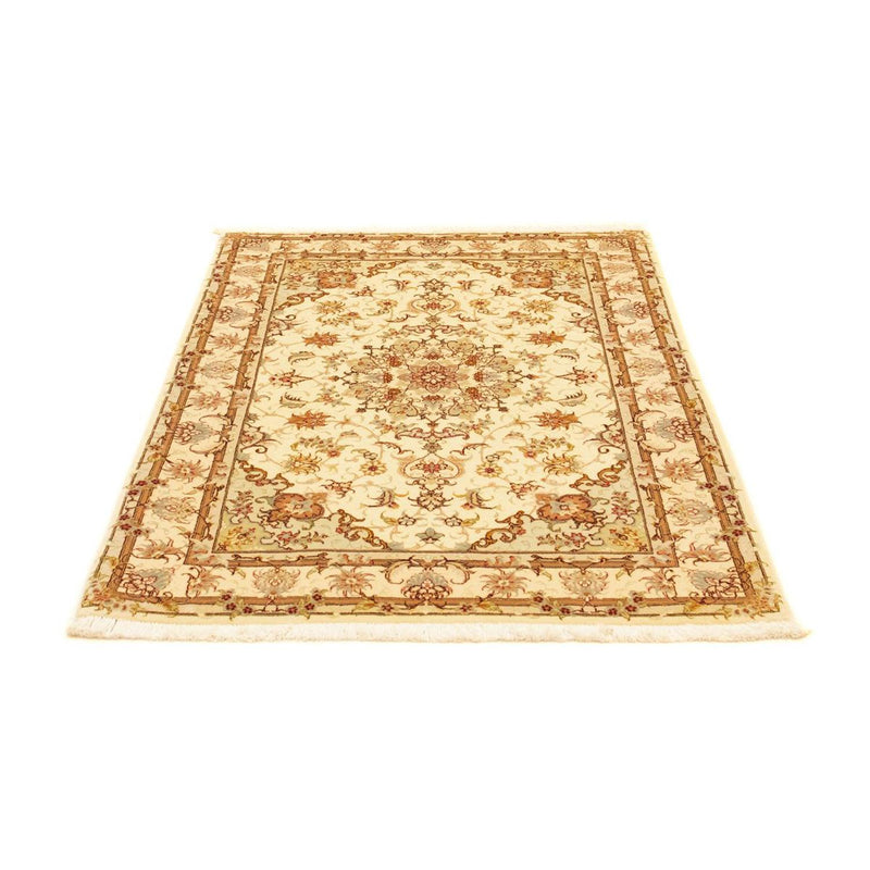 Perzisch tapijt - Tabriz - Royal - 145 x 100 cm - beige