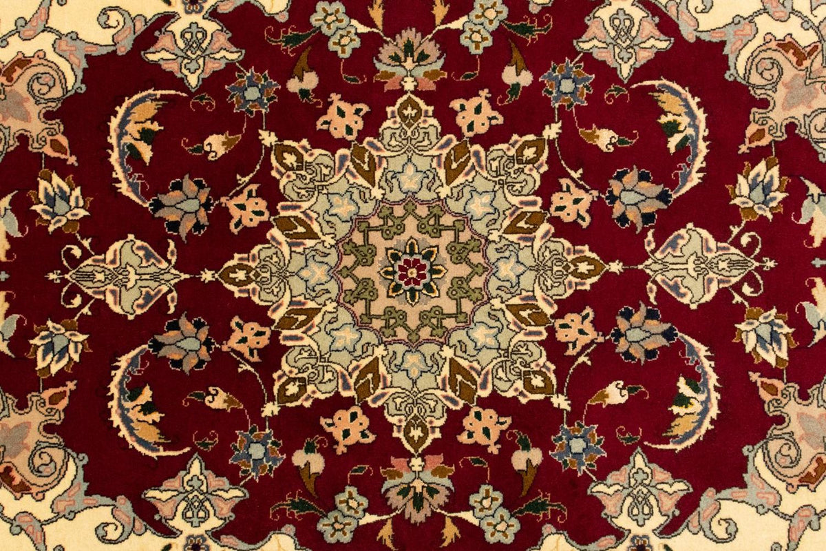 Perzisch tapijt - Tabriz - Royal - 146 x 100 cm - rood