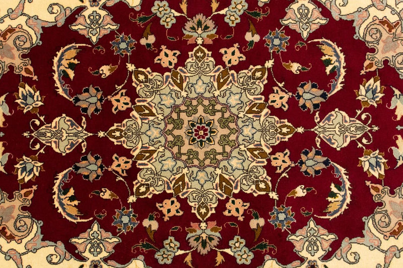 Perzisch tapijt - Tabriz - Royal - 146 x 100 cm - rood