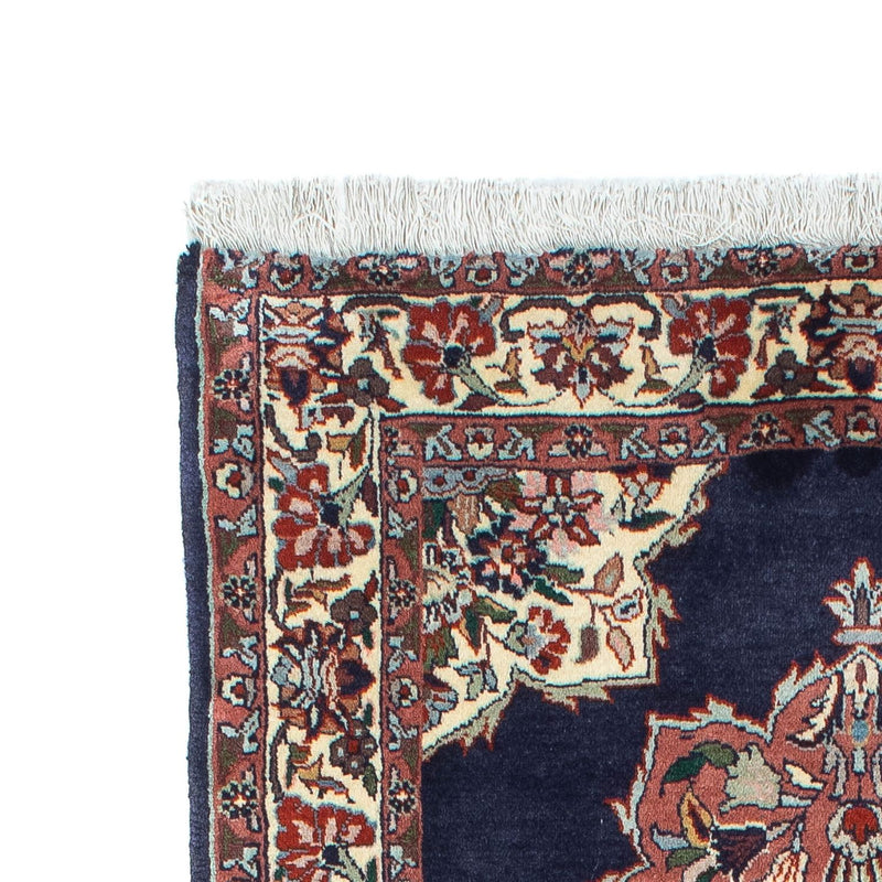 Loper Perzisch tapijt - Bijar - 187 x 72 cm - donkerblauw